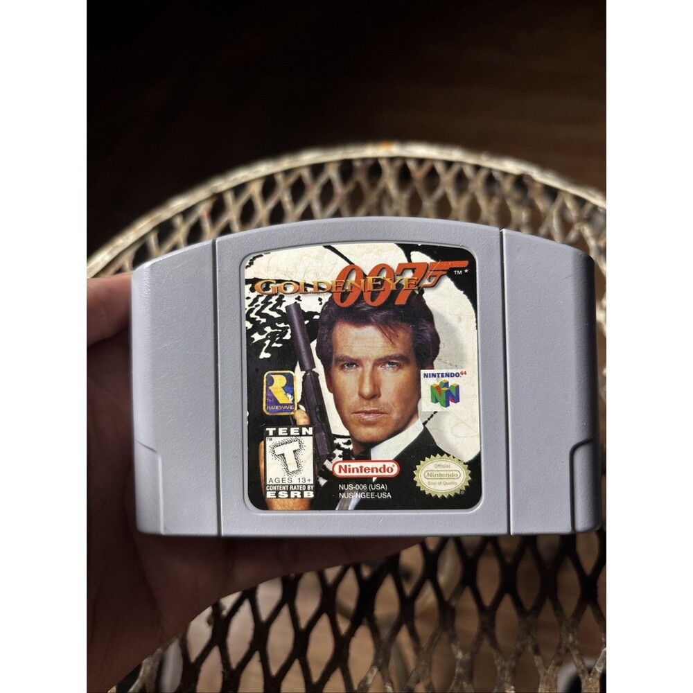 GoldenEye 007 - Nintendo 64 (N64) Game - Cleaned & Tested